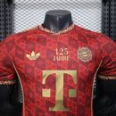 Camisola FC Bayern Munique 2025-26 Edição 125º Aniversário Versão Jogador