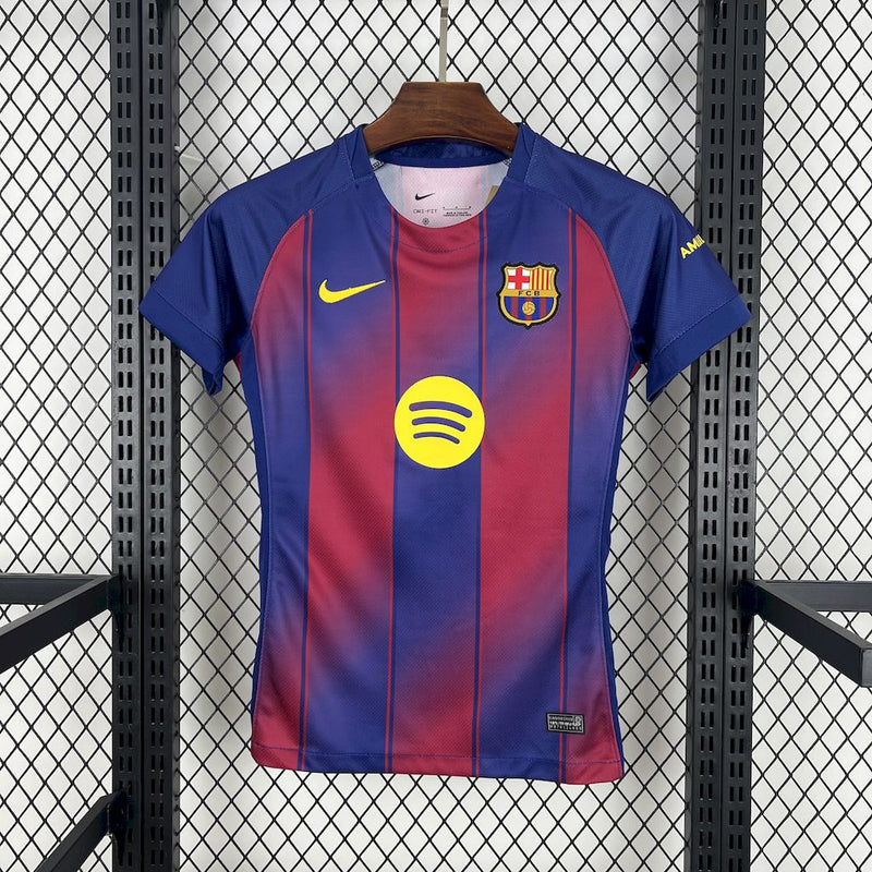 Camisola Feminina Barcelona 2025/26 Home