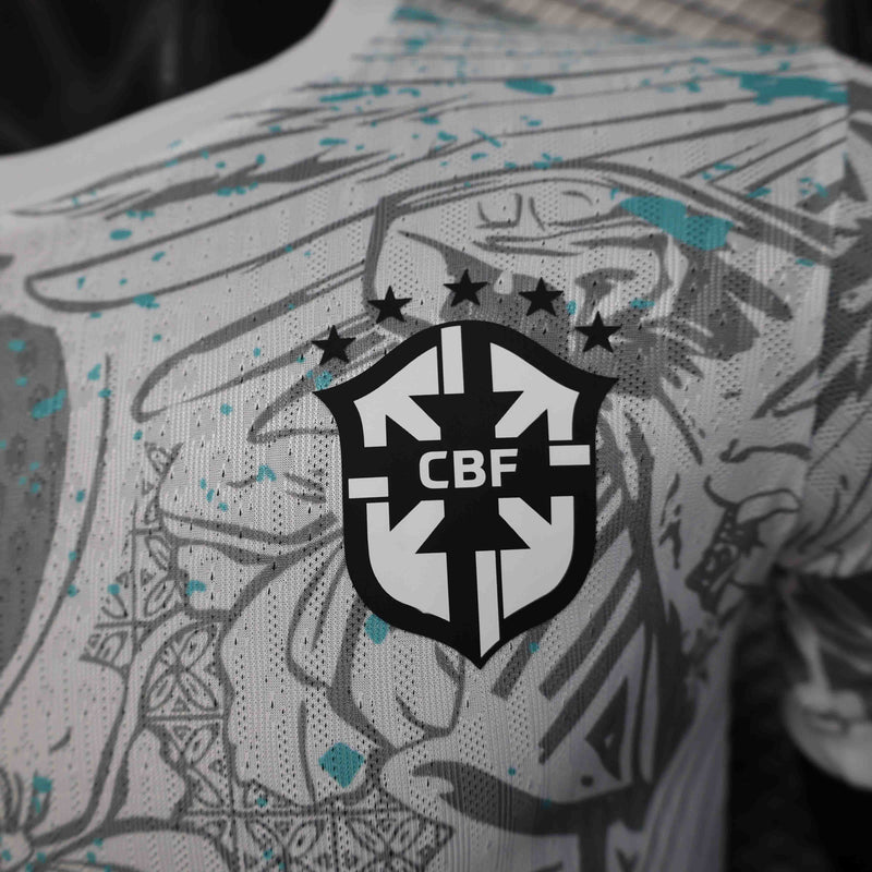 Camisola Brasil 2025 Edição Especial Versão Jogador