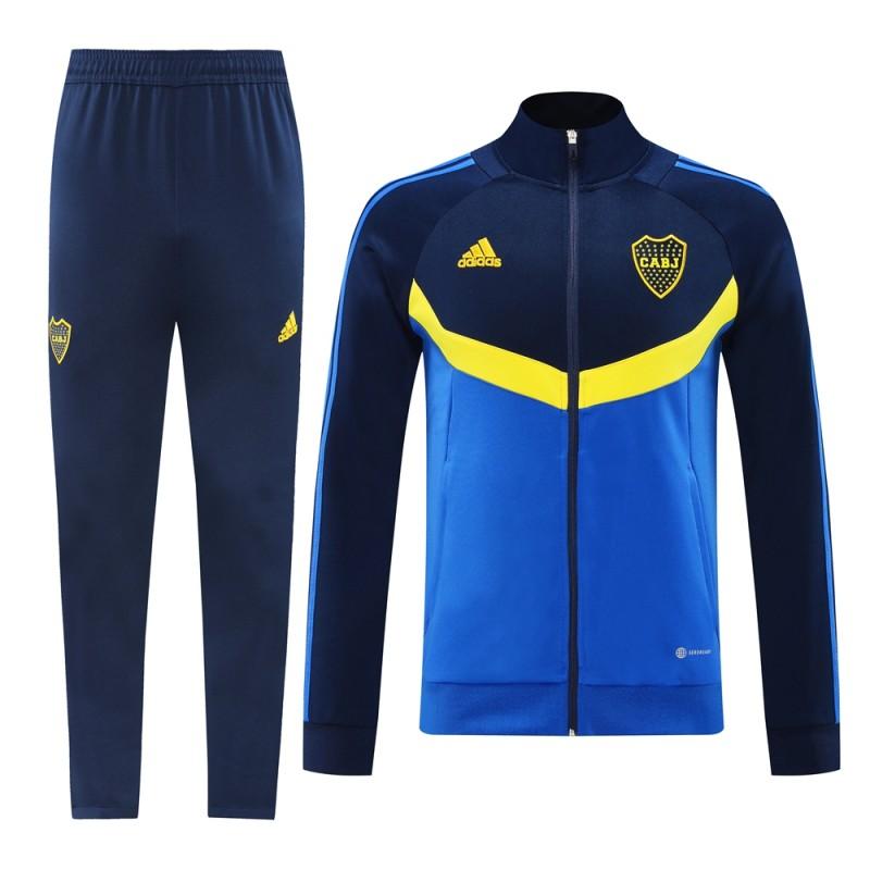 Conjunto de Treino Boca Juniors 2024-25 - Casaco sem Capuz