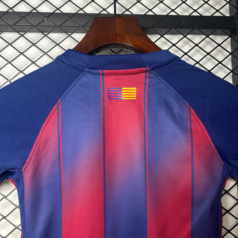 Conjunto Infantil Barcelona 2025/26 - Home