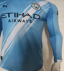 Camisola Manga Comprida Manchester City 2025-26 Home Versão Jogador