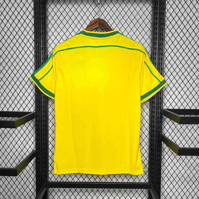 Camisola Retrô Seleção Brasil - 1998