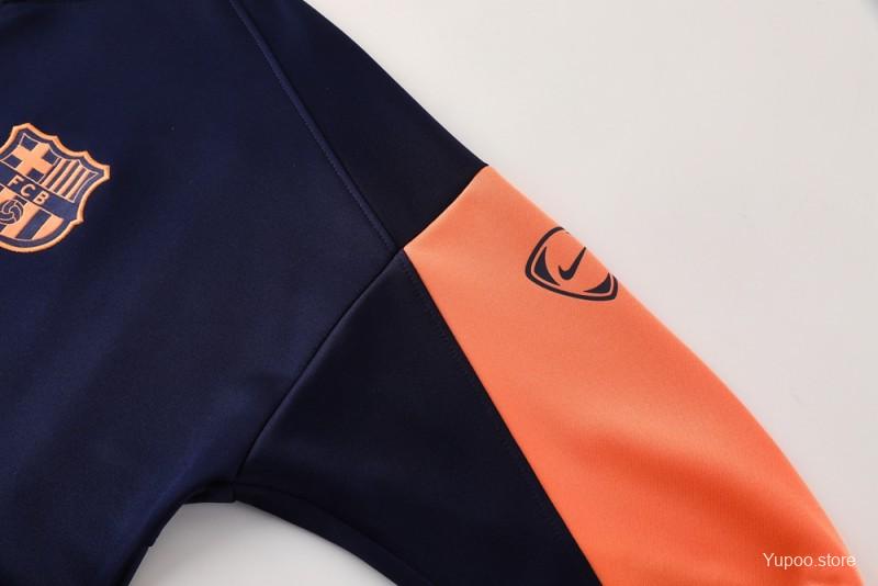 Conjunto de Treino FC Barcelona 2025-26 - Casaco sem Capuz