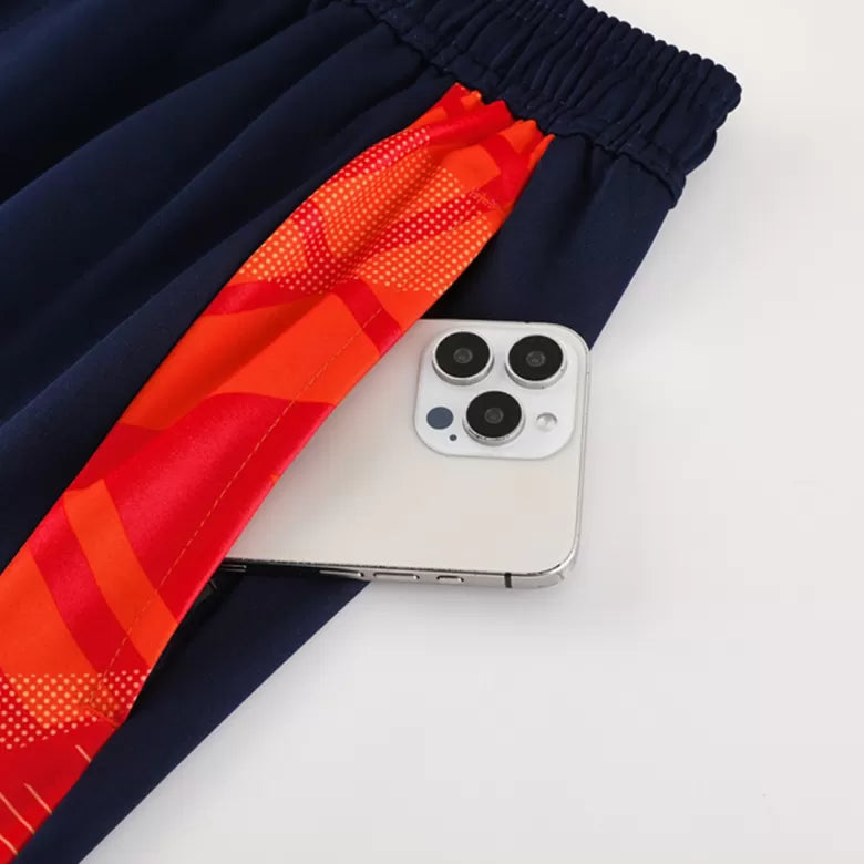 Conjunto de Treino Manchester United 2024-25 - Casaco sem Capuz