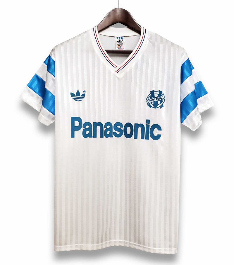 Camisola Retrô  Olympique Marselha 1989-90 Home