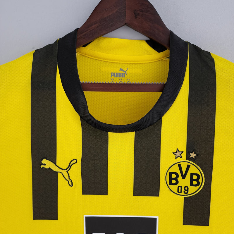Camisola Feminina Borussia Dortmund 2022/23 Home