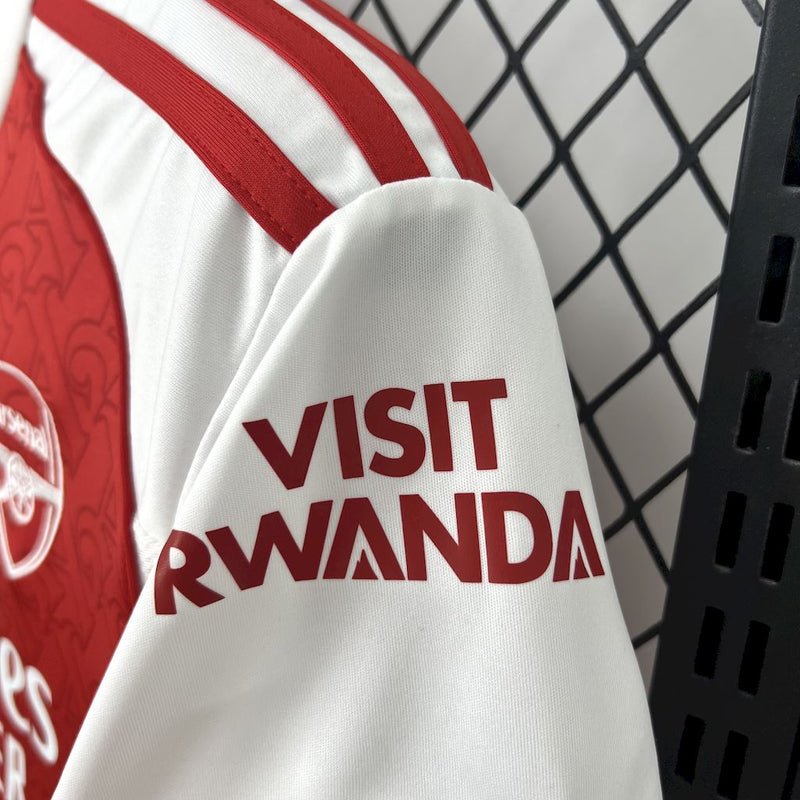 Camisola Feminina Arsenal 2025/26 - Home