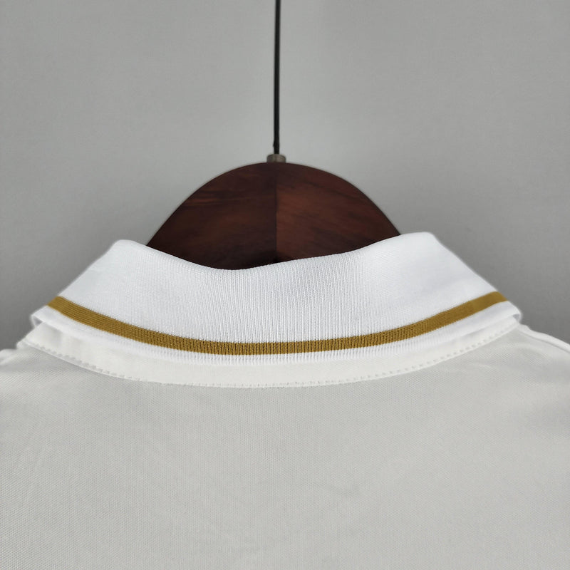 Camisola Feminina Seleção Brasil 2022/23 Branca e Dourada