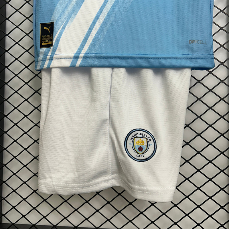 Conjunto Infantil Manchester City 2025/26 - Home
