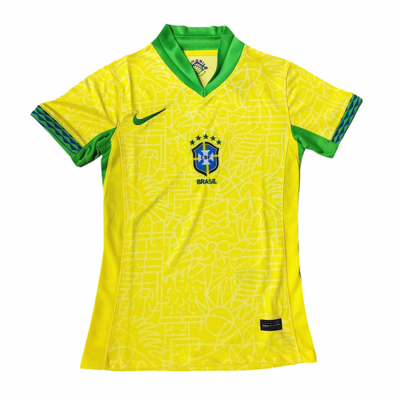 Camisola Feminina Seleção Brasil 2024/25 Home
