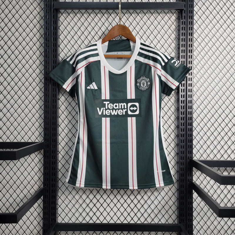 Camisola Feminina Manchester United 2023/24 Away