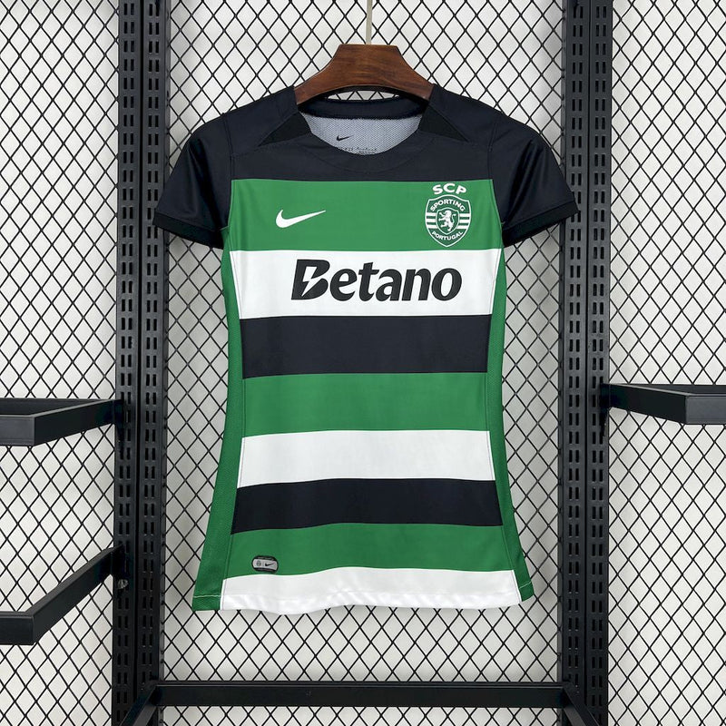 Camisola Feminina Sporting Lisboa 2024/25 -  Home