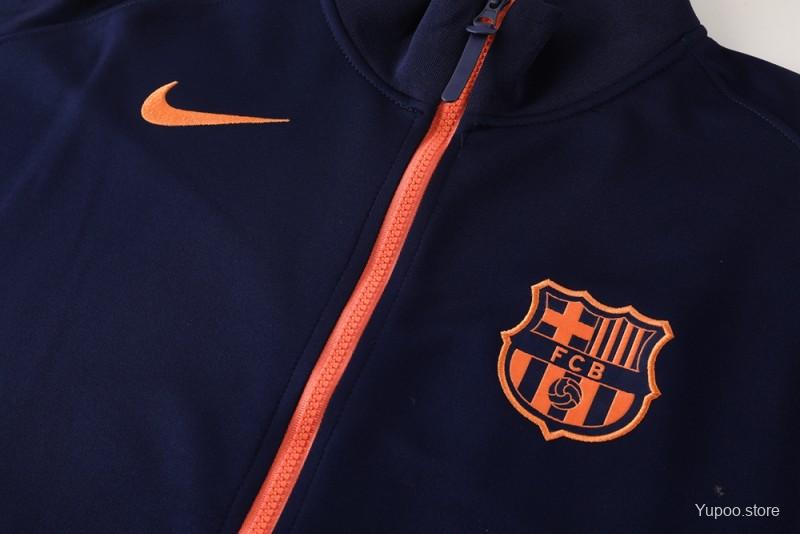 Conjunto de Treino FC Barcelona 2025-26 - Casaco sem Capuz