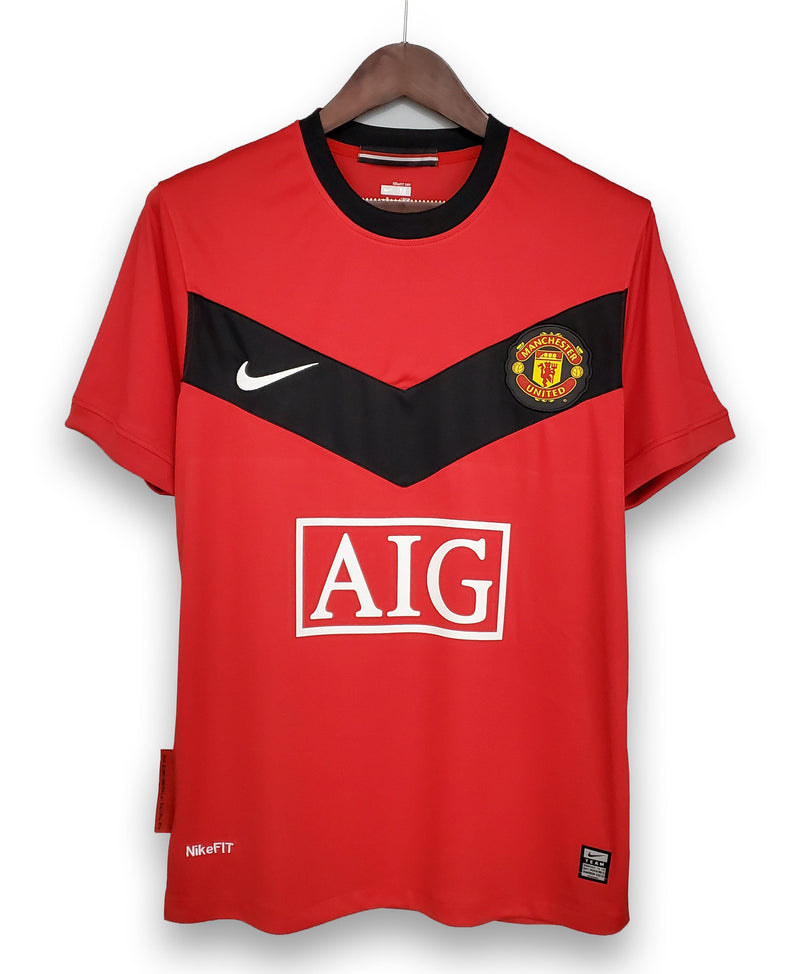 Camisola Retrô Manchester United 2009-10 Home