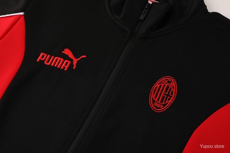 Conjunto de Treino Ac Milan 2025-26 - Casaco sem Capuz