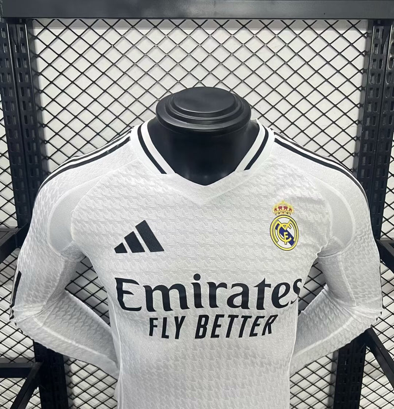 Camisola Manga Comprida Real Madrid CF 2024-25 Home Versão Jogador