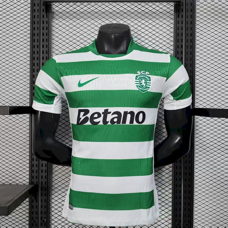 Camisola Sporting 2025-26 Home Versão Jogador