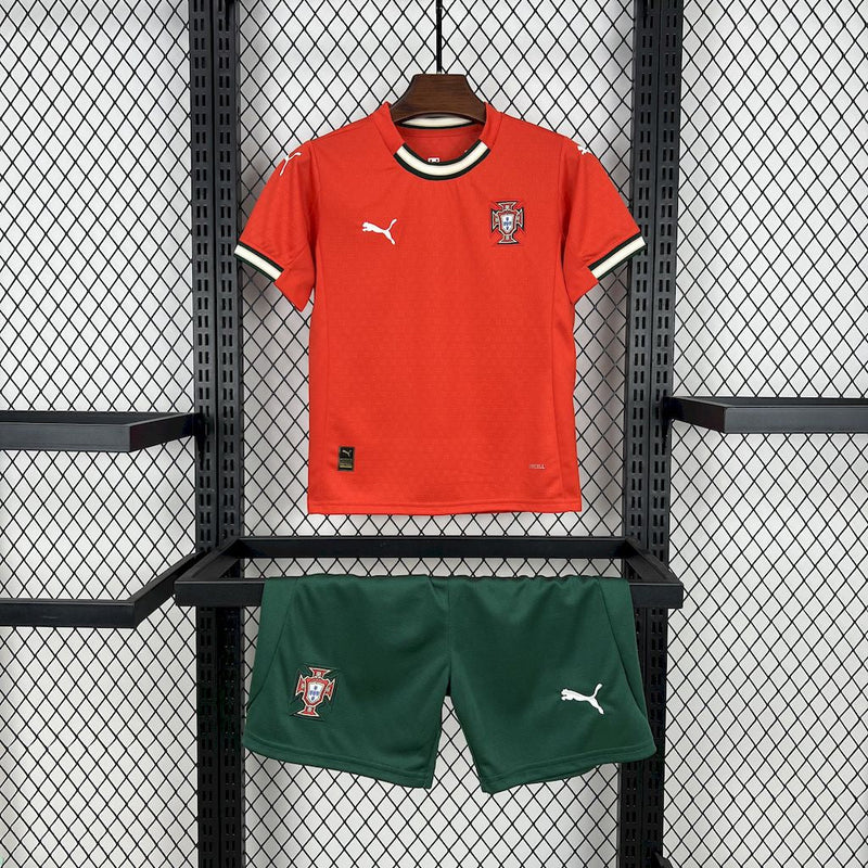 Conjunto Infantil Seleção Portugal 2025/26 - Home