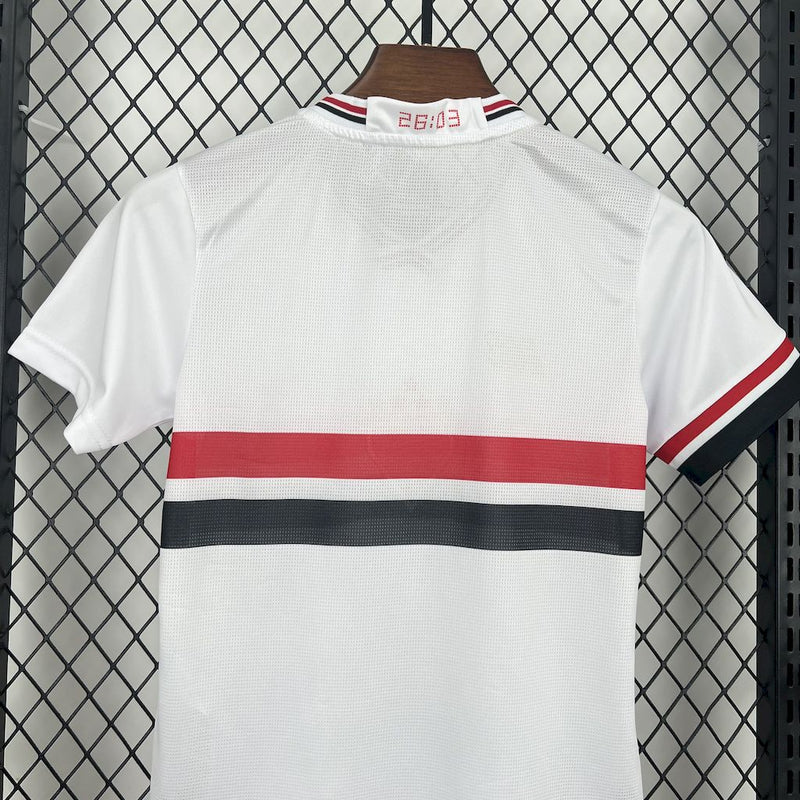 Conjunto Infantil São Paulo 2025/26 - Home