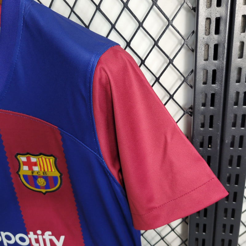 Camisola Feminina Barcelona 2023/24 Home