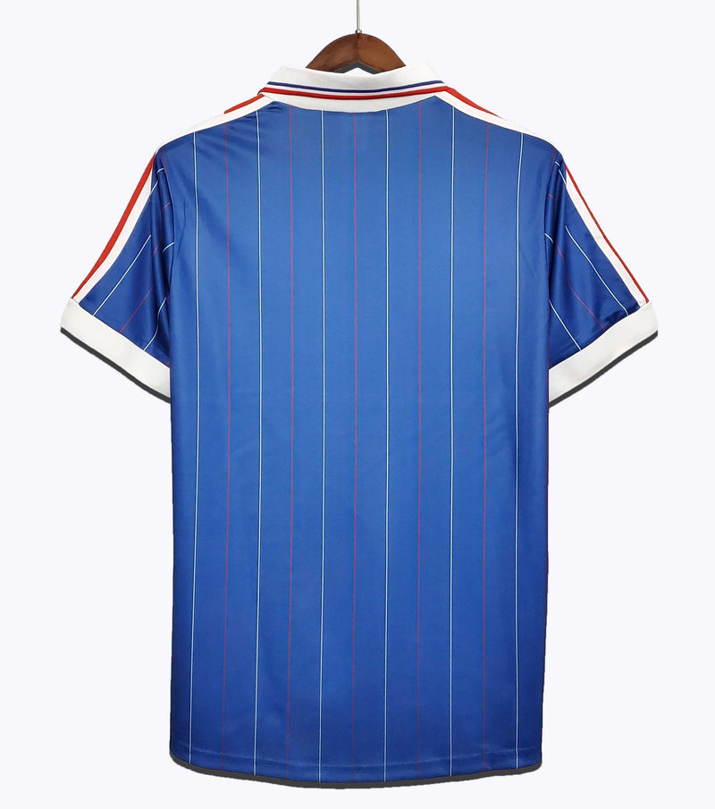 Camisola Retrô França 1982 Home