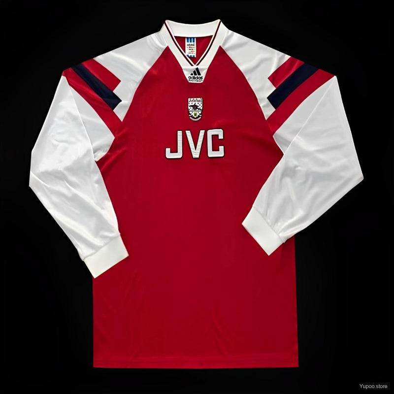 Camisola Retrô Manga Comprida Arsenal 1993-94 - Home