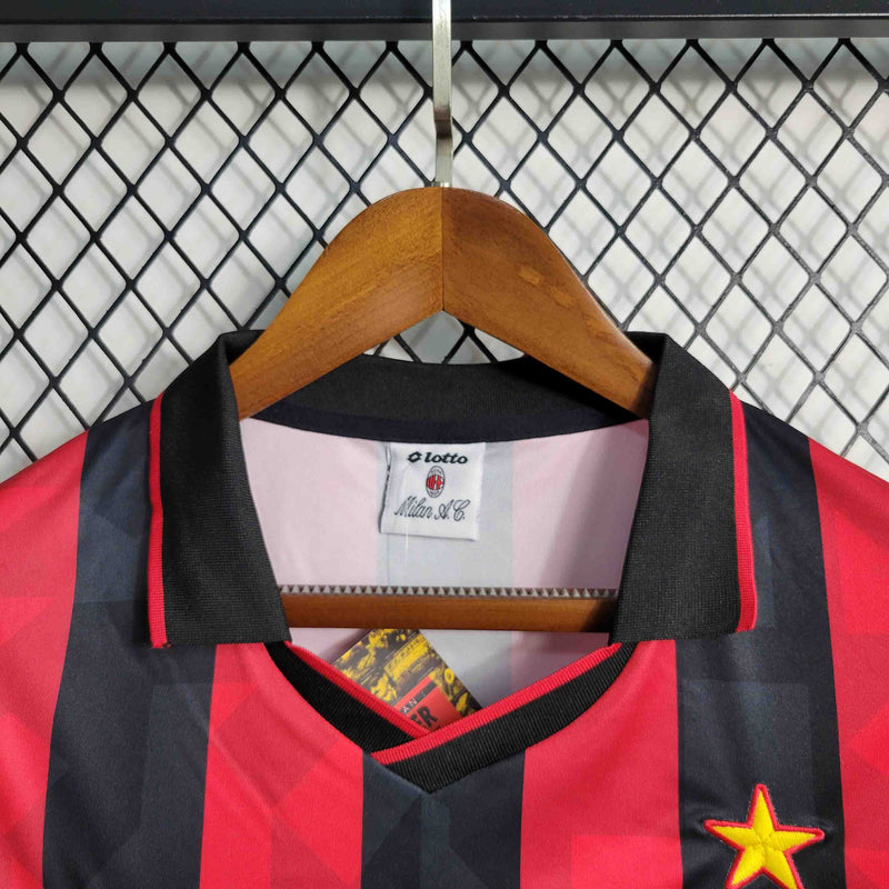 Camisola Retrô AC Milan 1993-94 - Home