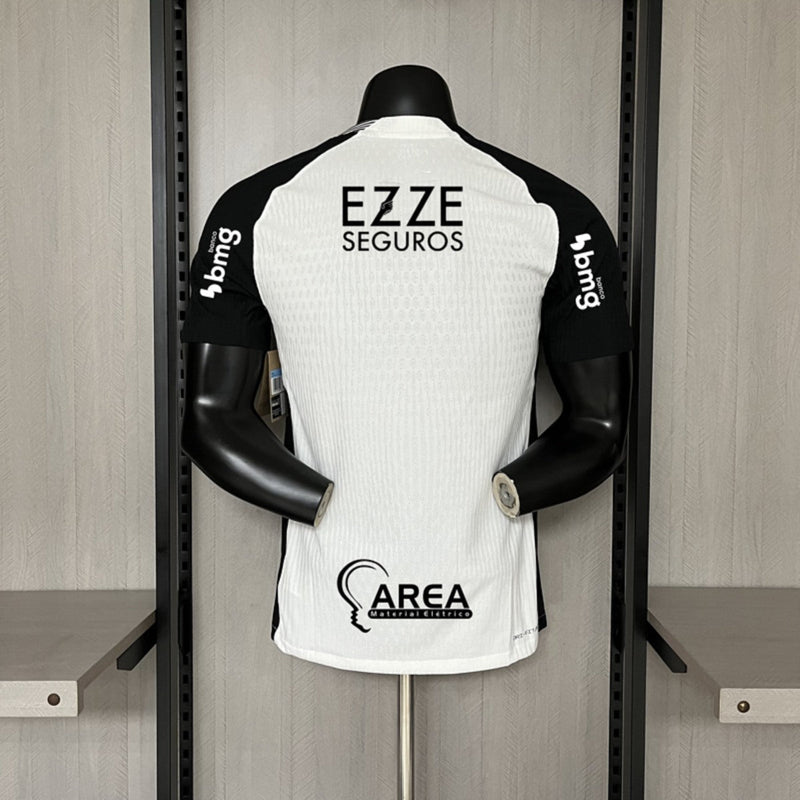 Camisola SC Corinthians 2025-26 Home Versão Jogador Todos Patrocinadores