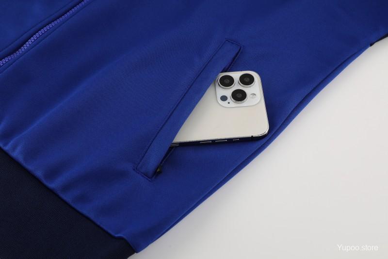 Conjunto de Treino Chelsea 2024-25 - Casaco sem Capuz