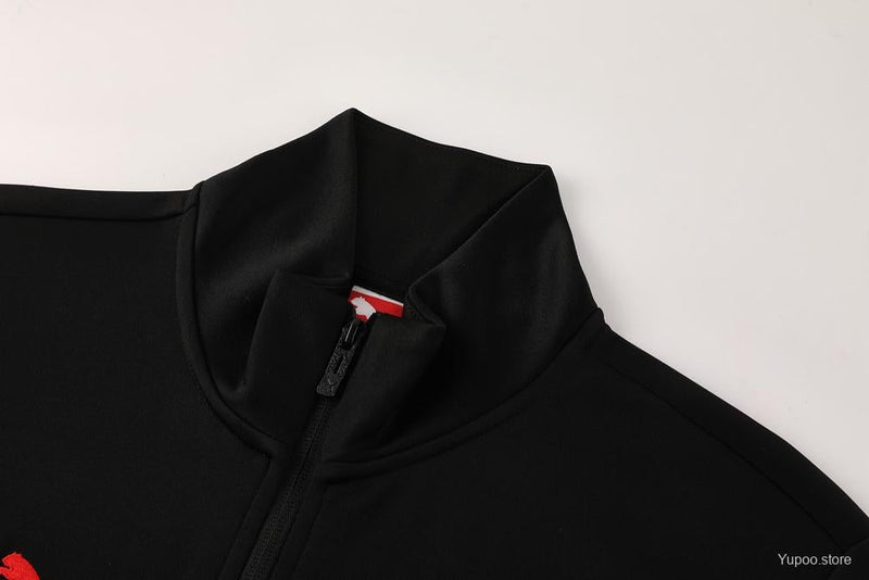 Conjunto de Treino Ac Milan 2025-26 - Casaco sem Capuz