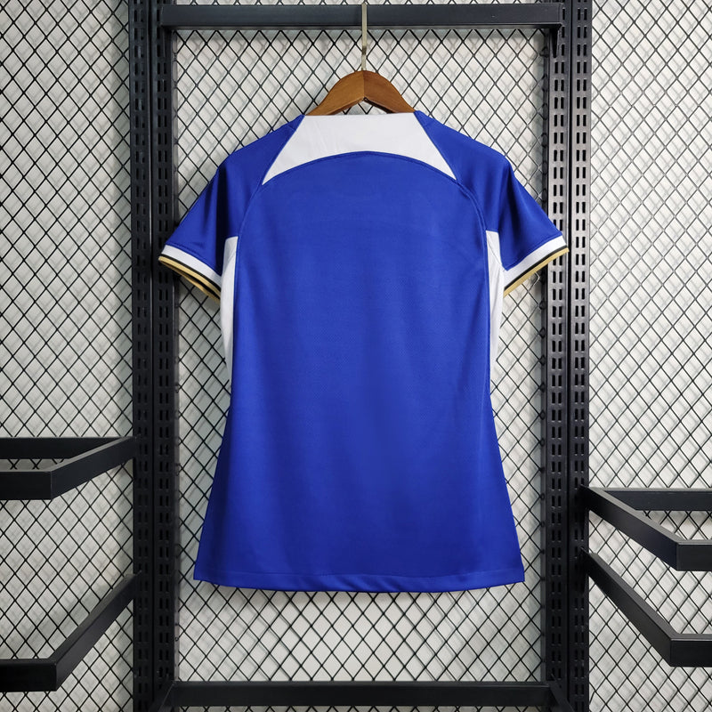 Camisola Feminina Chelsea 2023/24 Home