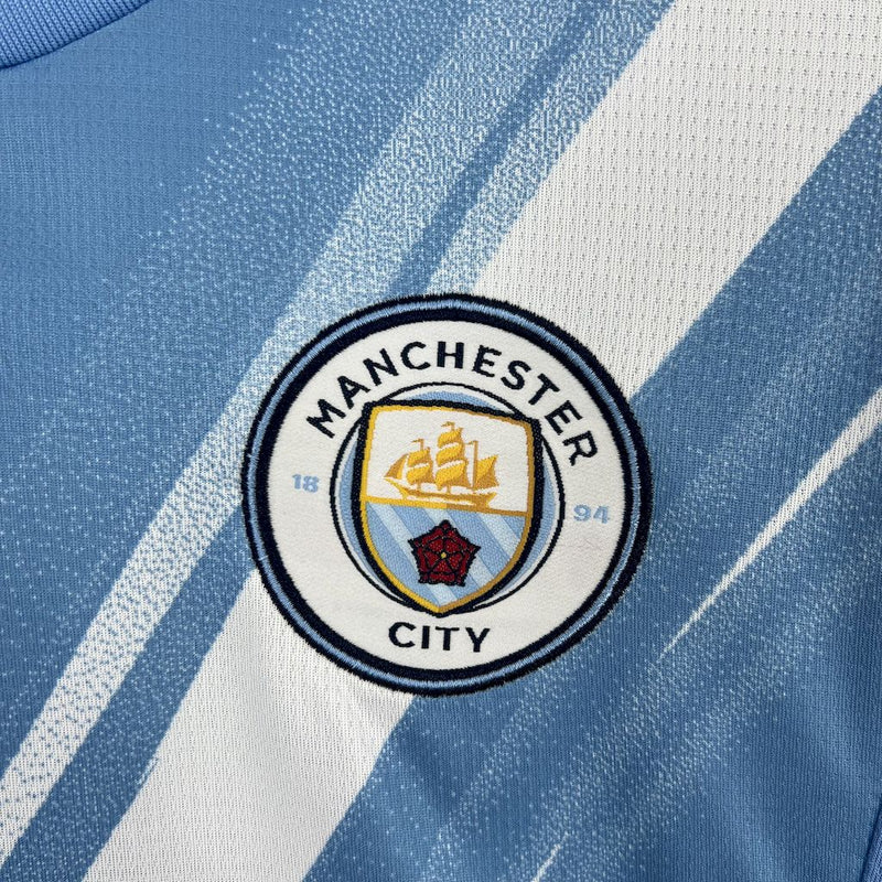 Camisola Feminina Manchester City 2025/26 - Home