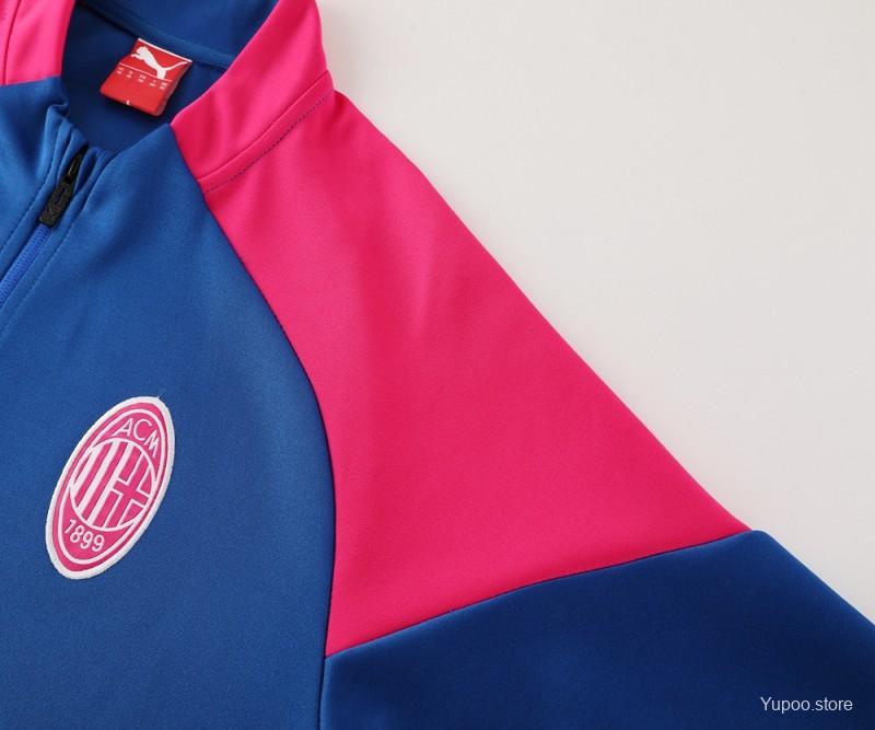 Conjunto de Treino Ac Milan 2024-25 - Casaco sem Capuz