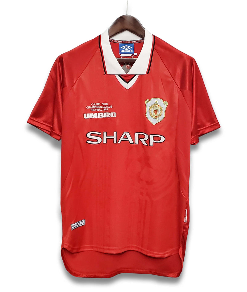 Camisola Retrô Manchester United 1999-00 Home Final UCL