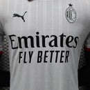 Camisola Ac Milan 2024-25 Away Branca Versão Jogador