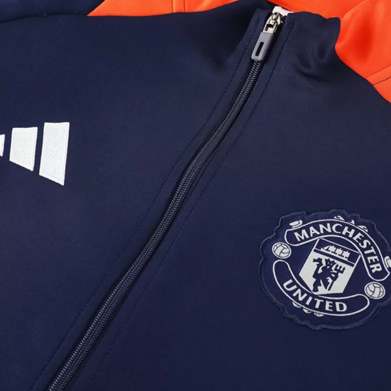 Conjunto de Treino Manchester United 2024-25 - Casaco sem Capuz