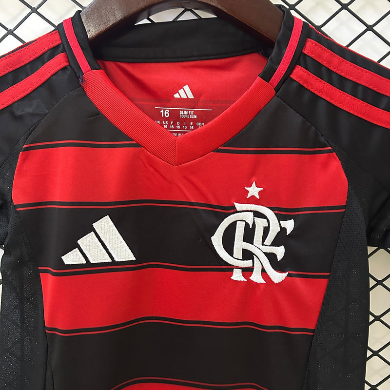 Conjunto Infantil Flamengo 2025/26 - Home