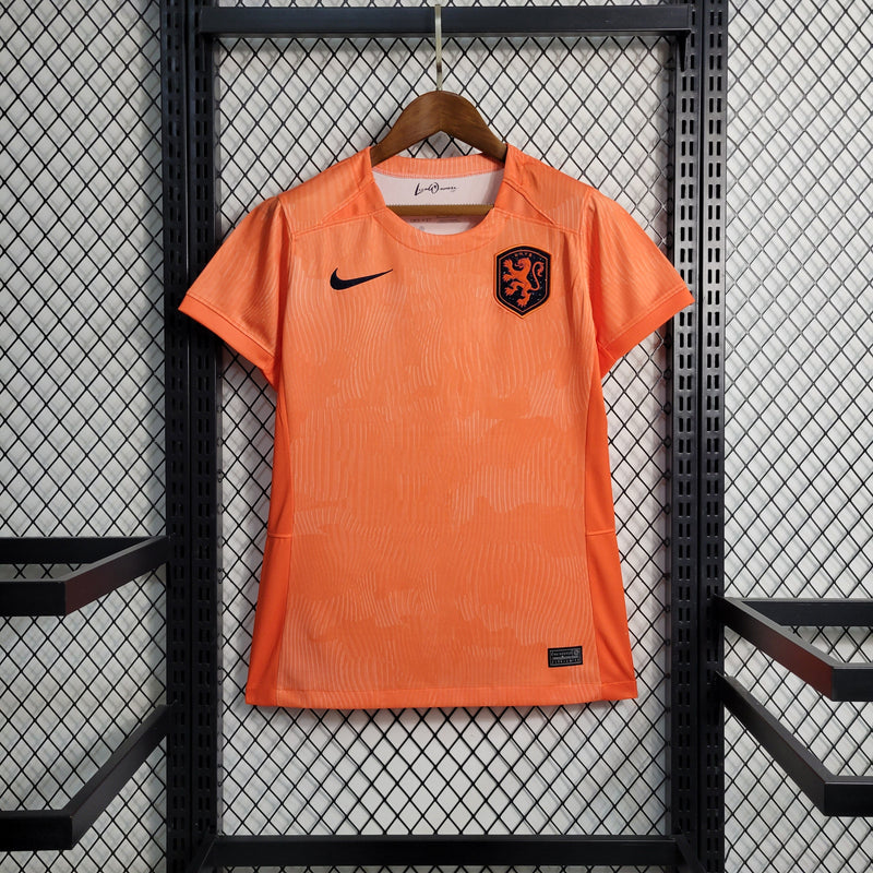 Camisola Feminina Seleção Holanda 2023/24 Home