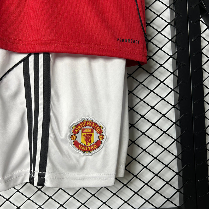 Conjunto Infantil Manchester United 2025/26 - Home