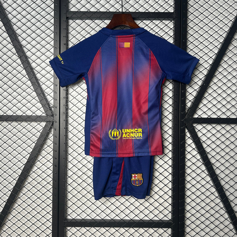 Conjunto Infantil Barcelona 2025/26 - Home