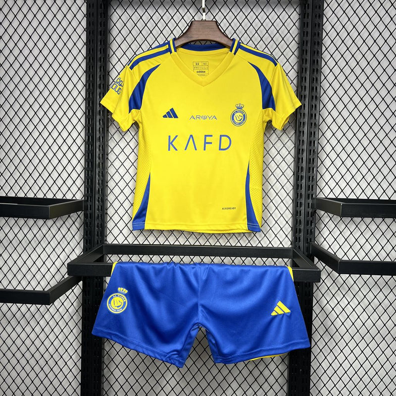 Conjunto Infantil Al-Nassr 2024/25 - Home