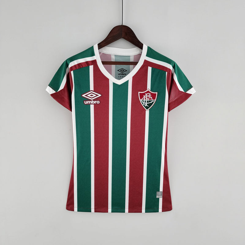 Camisola Feminina Fluminense 2022/23 Home