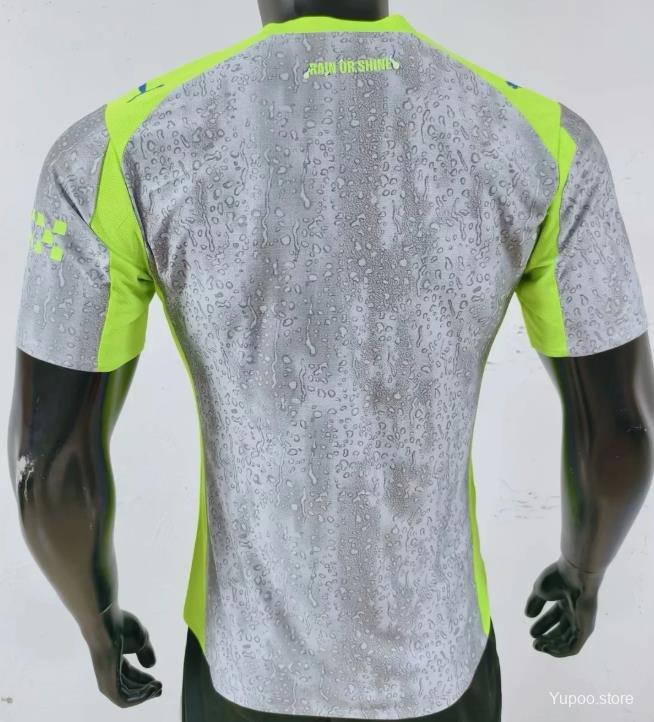 Camisola Manchester City 2025-26 Away Cinzenta Versão Jogador