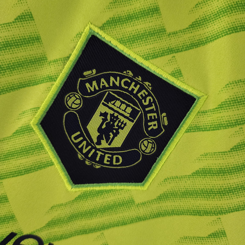 Camisola Feminina Manchester United 2022/23 Terceira