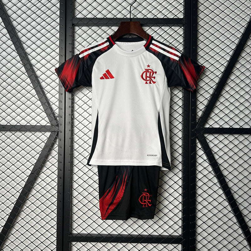 Conjunto Infantil Flamengo 2025/26 - Away