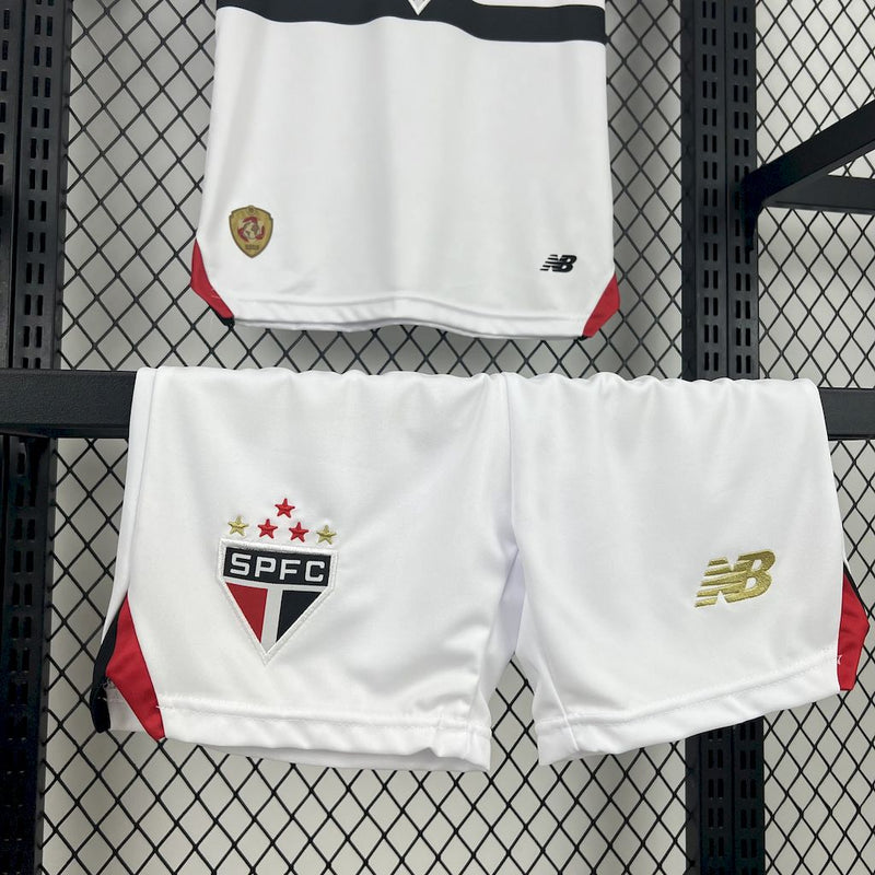 Conjunto Infantil São Paulo 2025/26 - Home