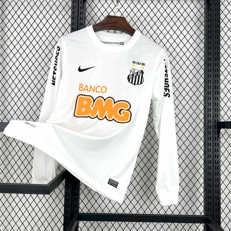 Camisola Retrô Santos 2012/13 Home Manga Longa