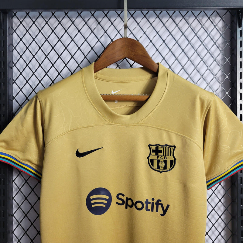 Camisola Feminina Barcelona 2022/23 Away