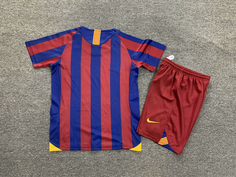 Conjunto Infantil Retrô FC Barcelona 2005-06 - Home
